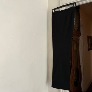 Ralph Lauren | Black Label Wool Blend stretch Straight Wide Leg Dress Pants 8